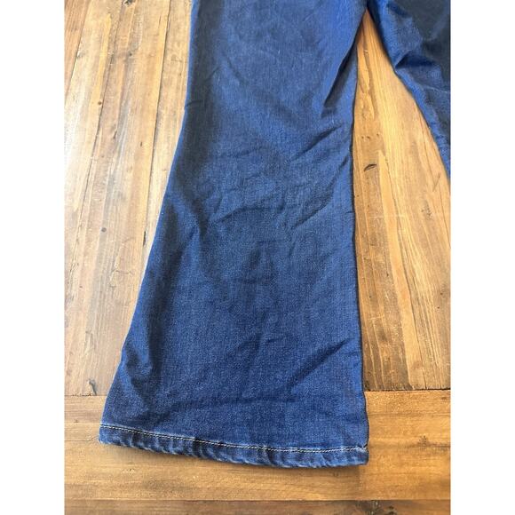 Free People We The Free Penny Flare Jeans Size Medium Pull On Pants Bootcut - Picture 8 of 15